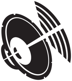 clip art clipart svg openclipart black 音乐 white sound 图标 sign symbol speaker noise loudspeaker phono 剪贴画 符号 标志 黑色 白色 声音