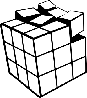 clip art clipart svg openclipart color cube colors fun maze puzzle test intelligent rubik rubikon intelligence 剪贴画 颜色 彩色