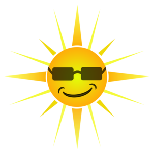 clip art clipart svg openclipart color cartoon summer happy sun rays face smile graphic sunshine shining day spiky sunglasses cool sun dayling 剪贴画 颜色 卡通 夏天 夏季 夏日 微笑 太阳