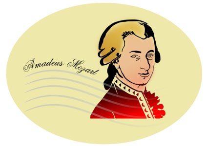 clip art clipart svg openclipart color 音乐 classical famous composer famous-people austria austrian writer era artist 剪贴画 颜色