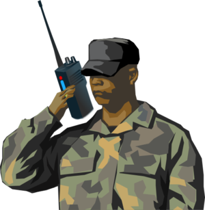 clip art clipart svg openclipart color talk message army soldier communication radio team messanger personal radio walkie talkie walkie-talkie motorolla 剪贴画 颜色 信息
