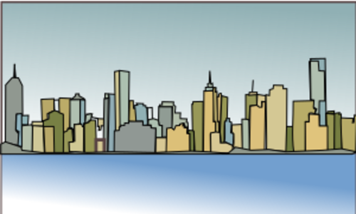 building clip art clipart image svg openclipart color city skyline australia line show aussie melbourne skyliner 剪贴画 颜色 建筑 建筑物 线条 城市