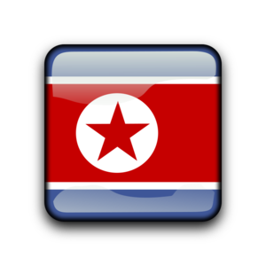 clip art clipart svg iso3166-1 button country flag flags squared north korea 剪贴画 旗帜 按钮