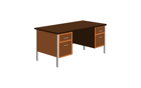 clip art clipart svg openclipart computer workdesk desk office table filing furniture chair cabinets workplace ffice 剪贴画 计算机 电脑 办公