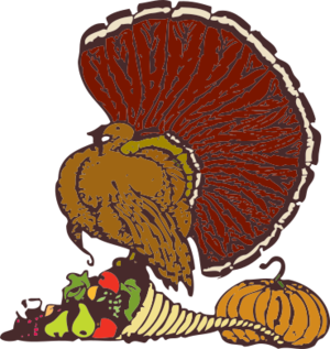clip art clipart svg openclipart color 食物 bird pumpkin celebration vegetables turkey thanksgiving veggies thanks giving 剪贴画 颜色 庆祝 鸟
