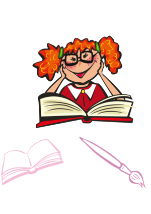 svg openclipart reading 人物 school college education 女孩 pupil read studying student study learn teach elementary high school 学校