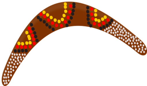 clipart svg openclipart device tool wooden 运动 australia entertainment hunting modern aboriginal traditionally thrown aboriginie boomerang clip ar wooden device 工具 电子设备 现代 木制品 木头