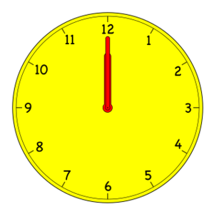 clip art clipart svg openclipart time clock cartoon sign wall ticker watch timer 12 analogue clocks twelve 剪贴画 标志 卡通