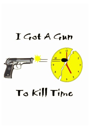 clip art clipart svg openclipart color time clock symbol kill pistol shoot slogan guns killing clocks 9mil firearms killing time shootig 剪贴画 颜色 符号