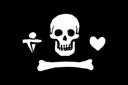 clip art clipart svg openclipart black white sign flag png heart arrow pirate skull bone piracy pirates jolly roger 剪贴画 标志 黑色 白色 旗帜 心形 心脏 箭头