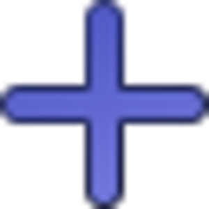 svg openclipart blue 图标 cross religion christian god faith decorated catholic orthodox inverted chirch believe 装饰 蓝色 宗教