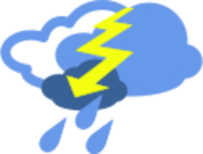 clip art clipart svg openclipart color 图标 weather sign symbol clouds web forecast thunder website climate rain storm rainy thunderstorm 剪贴画 颜色 符号 标志