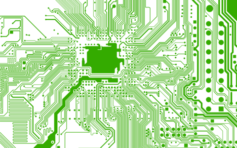 clip art clipart svg green computer electronic electric circuit gadget motherboard graphic card 剪贴画 绿色 草绿 计算机 电脑