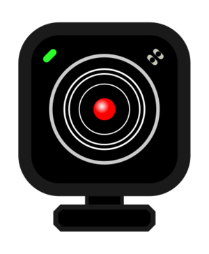 svg openclipart green red black color pc photo video chat internet recording web communicate webcam cam skype 颜色 绿色 草绿 黑色 红色 因特网 互联网 聊天