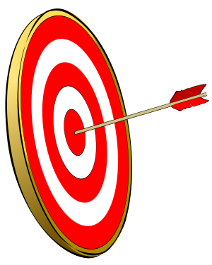 clip art clipart svg openclipart colour equipment 运动 goal target arrow archery darts 剪贴画 彩色 器材 箭头
