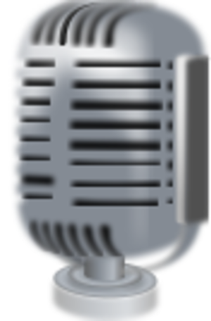 clip art clipart image svg openclipart 音乐 old song karaoke sound voice speak sing microphone audio equipment tone 剪贴画 声音