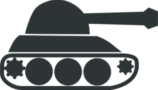 clip art clipart svg openclipart black grey vehicle 图标 symbol army war fight tank warfare peace point 剪贴画 符号 黑色 灰色 打斗 斗争 战争