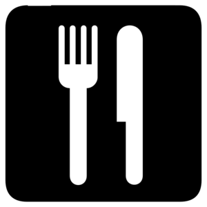 clip art clipart svg openclipart black 食物 white 图标 sign symbol menu restaurant order kitchen eat aiga hotel services 剪贴画 符号 标志 黑色 白色 吃的 菜单