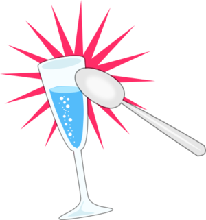 svg openclipart beverage liquid drink color blue cartoon water glass party pink bubbles spoon pretty stylish cutlery classy refreshment sparkling refreshing non-alcoholic slim glass champagne glass mineral 颜色 卡通 蓝色 水 饮料 饮品 派对 宴会 粉红 粉红色 玻璃