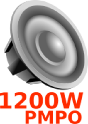 clip art clipart svg openclipart color 音乐 play sound car vehicle part power speaker loud strong powerful loudspeaker 1200 watts watt 剪贴画 颜色 小汽车 汽车 声音