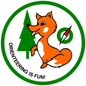 clip art clipart svg openclipart green color 动物 tree fun label round fox compass orienteering orientering 剪贴画 颜色 绿色 草绿 标签 树木