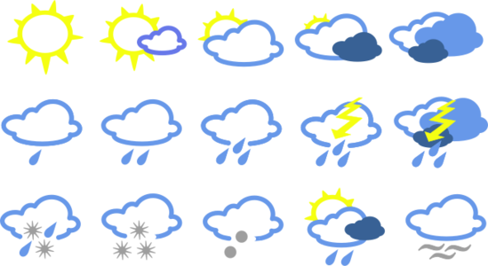 clip art clipart svg openclipart color 图标 snow weather symbol sun clouds design web forecast thunder fog website climate rain 剪贴画 颜色 符号 设计 太阳 雪