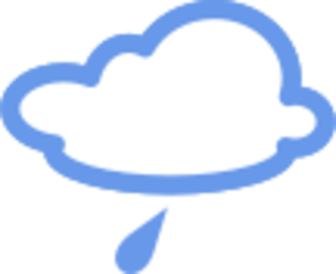 clip art clipart svg openclipart color 图标 weather sign symbol clouds cloud web forecast website climate raining rainy light rain 剪贴画 颜色 符号 标志