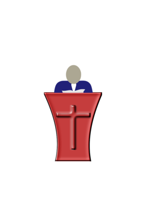 clip art clipart image svg openclipart red color church cross religious christianity christian bible prayer standing leader priest cathedral ceremony preaching pope pedestal pulpit 剪贴画 颜色 红色