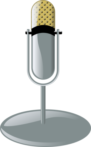 clip art clipart svg openclipart 音乐 grayscale live equipment singing recording vocal sing microphone condensor microphone acoustics 剪贴画 去色 器材