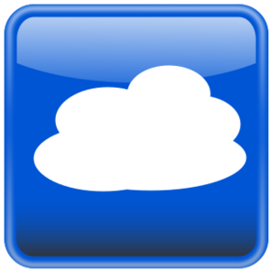 clip art clipart svg blue pc button storage linux cloud communication internet web computing vector cloud service windos 剪贴画 蓝色 按钮 因特网 互联网