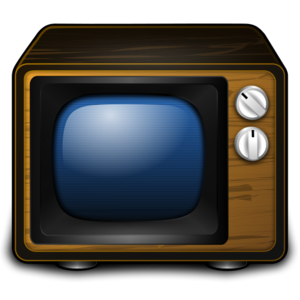 clip art clipart home svg openclipart brown color blue vintage 图标 media symbol technology seeing television tv set receiver channels programs dial 剪贴画 颜色 符号 蓝色 家 多媒体