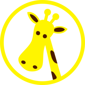 clip art clipart svg openclipart brown color yellow 动物 cartoon 图标 mammal sign symbol funny giraffe logo girafe 剪贴画 颜色 符号 标志 卡通 黄色 哺乳类动物