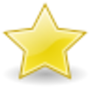 clip art clipart svg openclipart yellow 图标 symbol body star sky astronomy badge tango 剪贴画 符号 黄色 星星