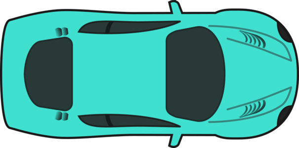 clip art clipart svg openclipart color car vehicle racing fast 运动 sports speed driving expensive premium strong top view turquoise 剪贴画 颜色 小汽车 汽车 高速
