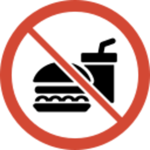 svg openclipart drink color 食物 symbol drinks warning eat no ban museum library junk food prohibition forbid veto 颜色 符号 饮料 饮品 吃的