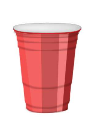clip art clipart svg openclipart red cup liquid drink color water container soda party plastic serving thirst thirsty resuable recyclable 剪贴画 颜色 红色 水 饮料 饮品 派对 宴会 容器