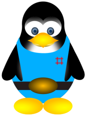 clip art clipart svg openclipart color 动物 bird cartoon mascot caricature penguin toy uniform system tux project 剪贴画 颜色 卡通 鸟 漫画 荒诞 玩具