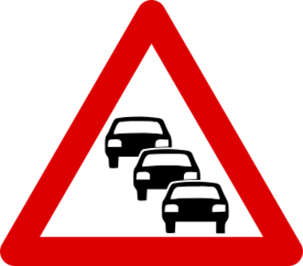clip art clipart svg openclipart color sign warning traffic cars roadsign international traingle que pile up 剪贴画 颜色 标志 路标