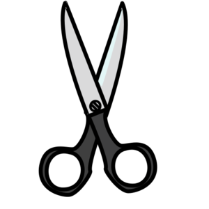 clip art clipart svg openclipart household hand tool cut office school scissors sewing cutting 剪贴画 办公 工具 手 学校