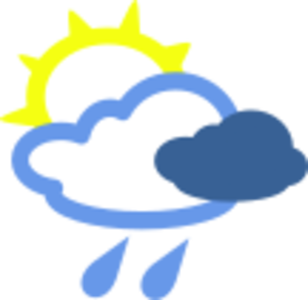 clip art clipart svg openclipart color 图标 weather sign symbol sun cloud web forecast website climate sunshine rain rainy blouds 剪贴画 颜色 符号 标志 太阳