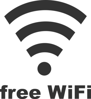 clip art clipart svg openclipart black white 图标 sign symbol sticker internet web wireless wifi wi-fi doorsign free broadband 剪贴画 符号 标志 黑色 白色 因特网 互联网