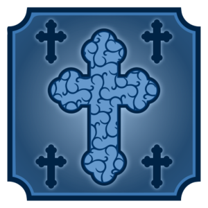 svg openclipart blue 图标 cross religion christian god faith decorated orthodox inverted chirch believe 装饰 蓝色 宗教