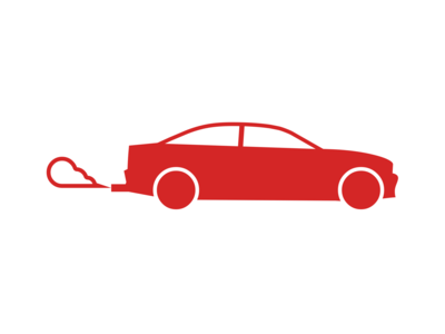 clip art clipart svg openclipart red color car transportation vehicle 图标 sign symbol air traffic emission pollution co2 pollute 剪贴画 颜色 符号 标志 红色 小汽车 汽车 运输