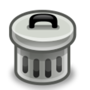 clip art clipart svg openclipart grey 图标 colour can metal shiny metallic logo garbage recycle trash waste bin 剪贴画 彩色 灰色 金属
