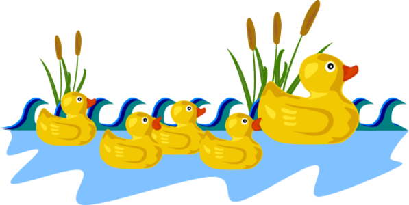 clip art clipart svg family openclipart color blue yellow 动物 water river toy toys pool lake grass rubber bath duck ducklings 湖泊 剪贴画 颜色 蓝色 黄色 水 家庭 湖 玩具