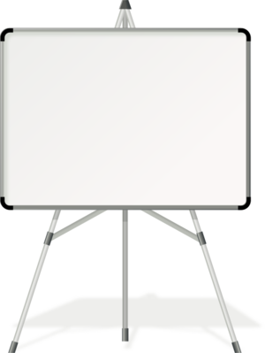 clip art clipart svg openclipart color white school education stand board white board blackboard classroom flip chart 剪贴画 颜色 白色 学校