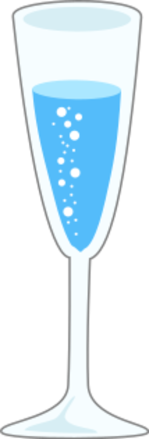 svg openclipart beverage liquid drink color blue cartoon water glass party bubbles pretty stylish classy refreshment refreshing non-alcoholic slim glass champagne glass spakrling mineral 颜色 卡通 蓝色 水 饮料 饮品 派对 宴会 玻璃